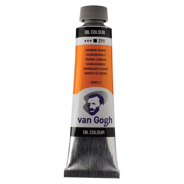 Van Gogh oljaf&auml;rg 211 cadmium orange - 40 ml