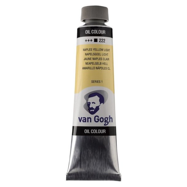 Van Gogh oljaf&auml;rg 222 Naples yellow Light - 40 ml