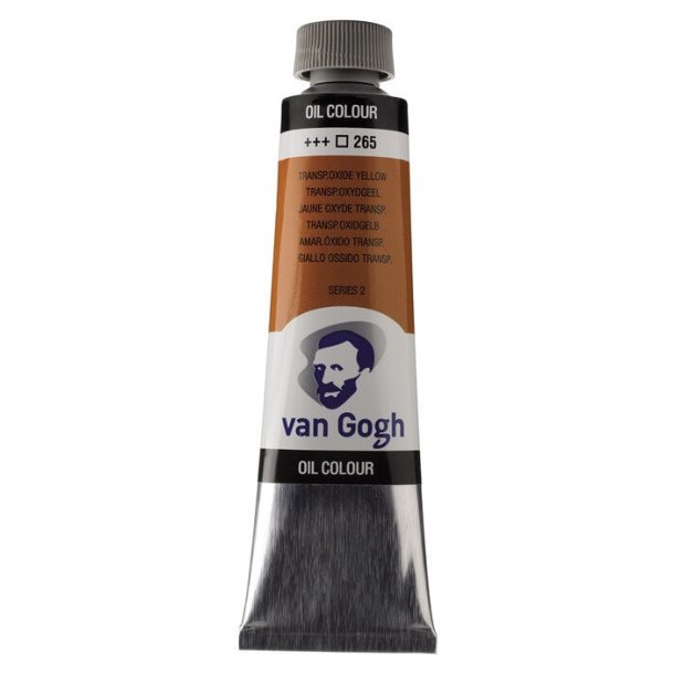 Van Gogh oljaf&auml;rg 265 Transparent oxide yellow - 40 ml