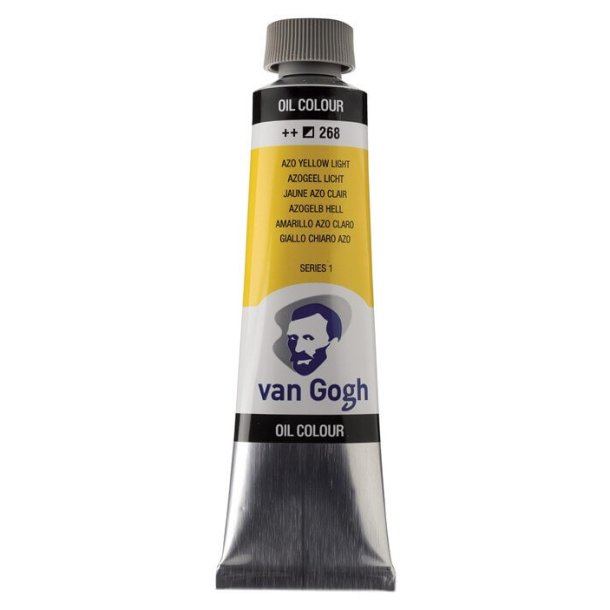 Van Gogh oljaf&auml;rg 268 Azo yellow Light - 40 ml