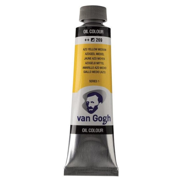 Van Gogh oljaf&auml;rg 269 Azo yellow Medium - 40 ml