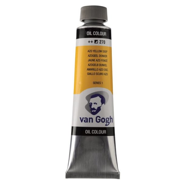 Van Gogh oljaf&auml;rg 270 Azo yellow Deep - 40 ml