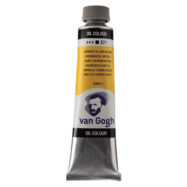 Van Gogh oljaf&auml;rg 271 Cadmium yellow Medium - 40 ml