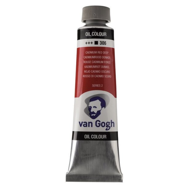 Van Gogh oljaf&auml;rg 306 Cadmium red Deep - 40 ml