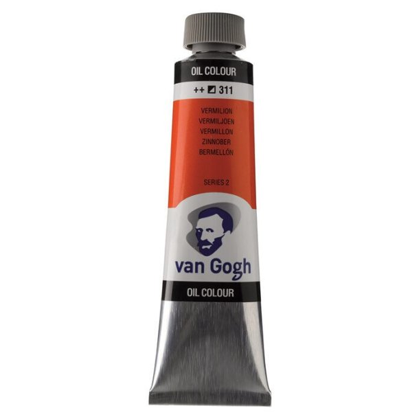 Van Gogh oljaf&auml;rg 311 Vermillon - 40 ml