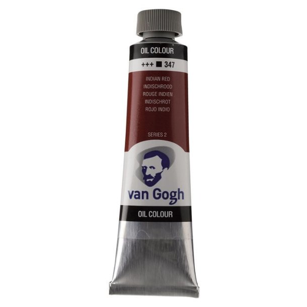 Van Gogh oljaf&auml;rg 347 Indian red - 40 ml