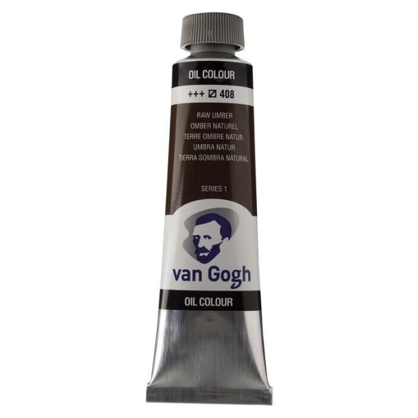 Van Gogh oljaf&auml;rg 408 Raw umber - 40 ml