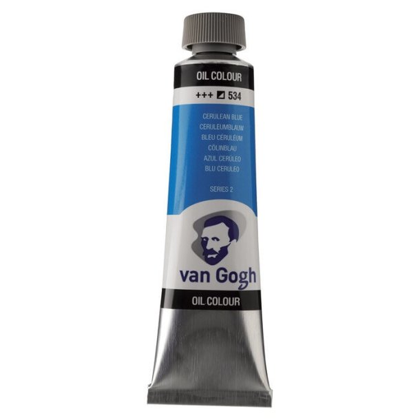 Van Gogh oljaf&auml;rg 534 Cerulean blue - 40 ml