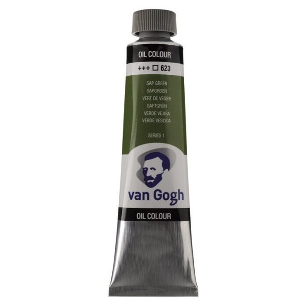 Van Gogh oljaf&auml;rg 623 Sap green - 40 ml