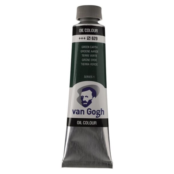 Van Gogh oljaf&auml;rg 629 Green earth - 40 ml