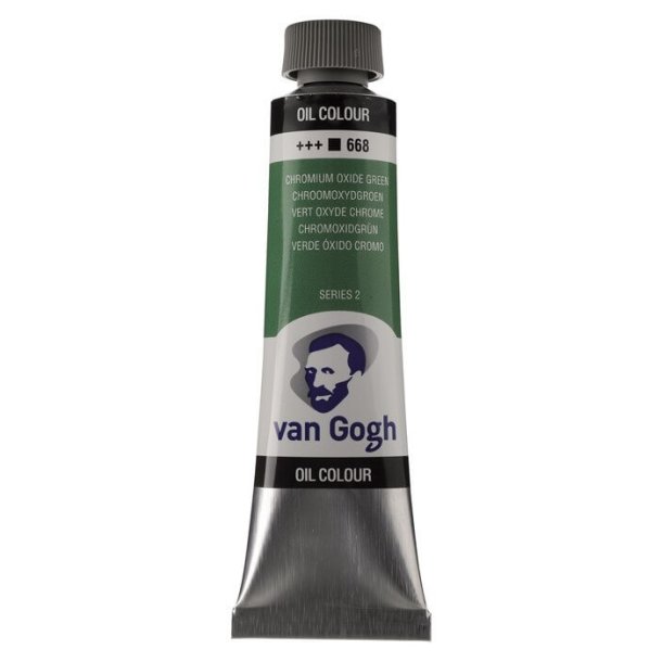 Van Gogh oljaf&auml;rg 668 Chromium oxide green - 40 ml