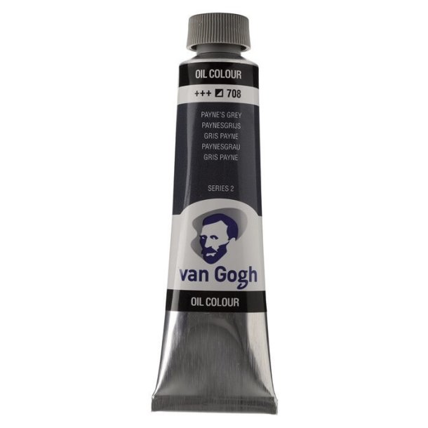 Van Gogh oljaf&auml;rg 708 Payne's grey - 40 ml