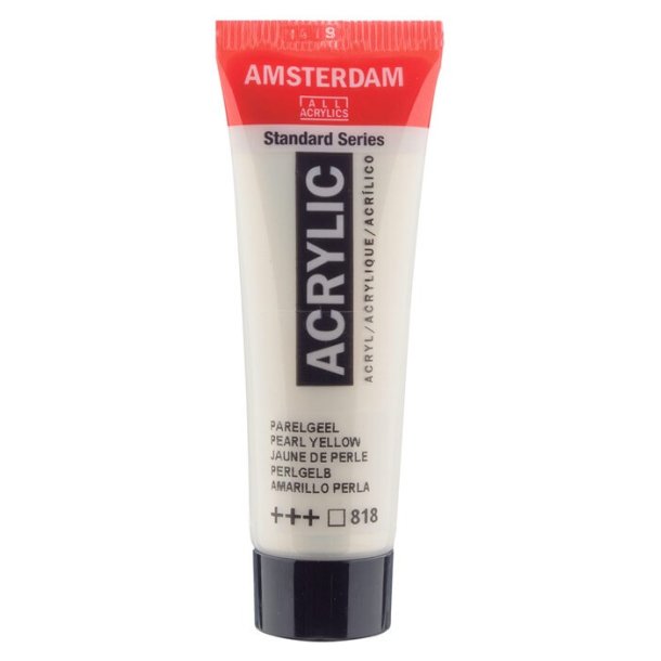 Amsterdam Standard akrylmaling 818 Pearl yellow - 20 ml