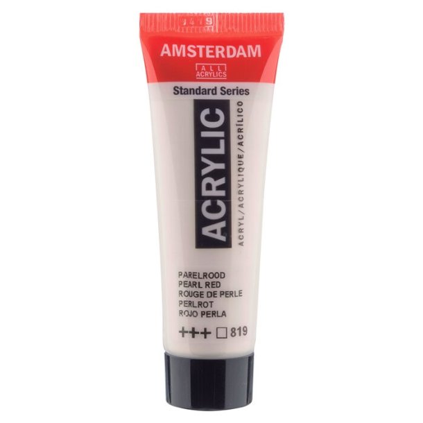 Amsterdam Standard akrylmaling 819 Pearl red - 20 ml