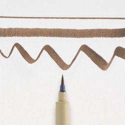 Pigma Brush Pen Wallet 9 assorted