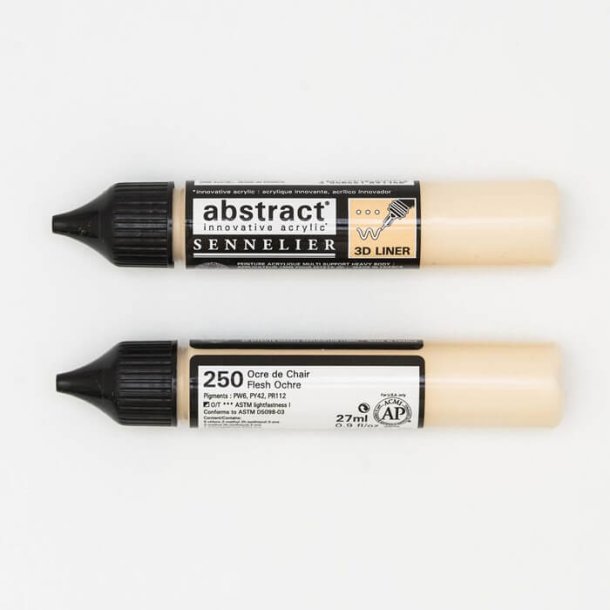 Sennelier Abstract Marker 3D liner 250 Flesh Ochre 27ml 