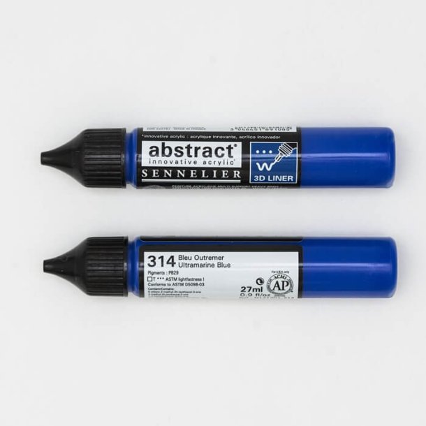 Sennelier Abstract Marker 3D liner 314 Ultramarine Blue 27ml 