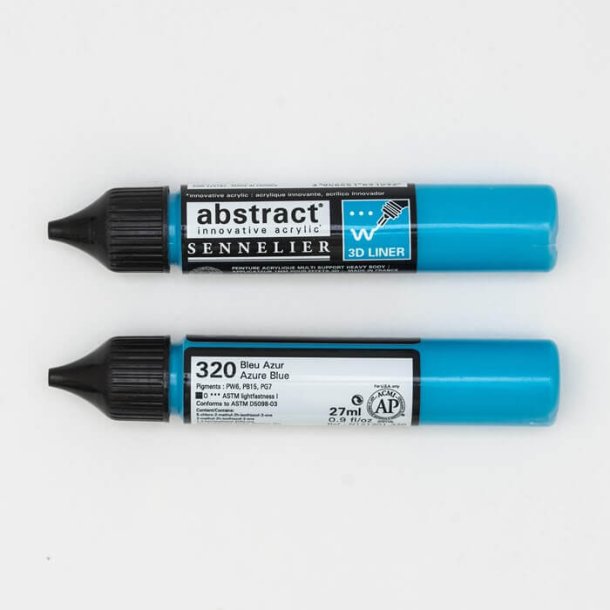 Sennelier Abstract Marker 3D liner 320 Azure blue 27ml 