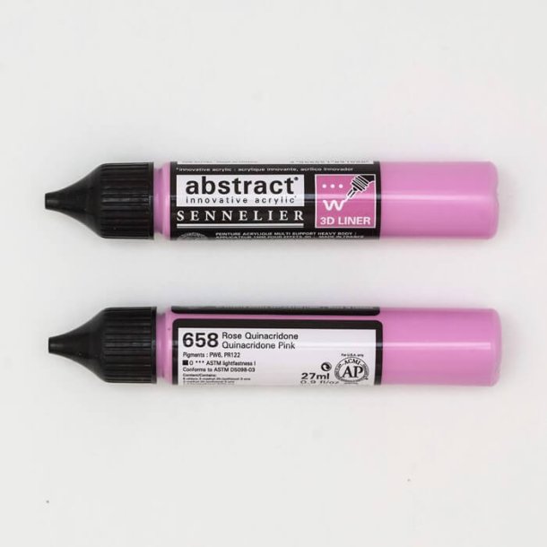 Sennelier Abstract Marker 3D liner 658 Quinacridone Pink 27ml 