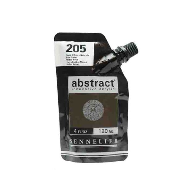 Sennelier Abstract Akrylfarve 205 Raw Umber 120 ml