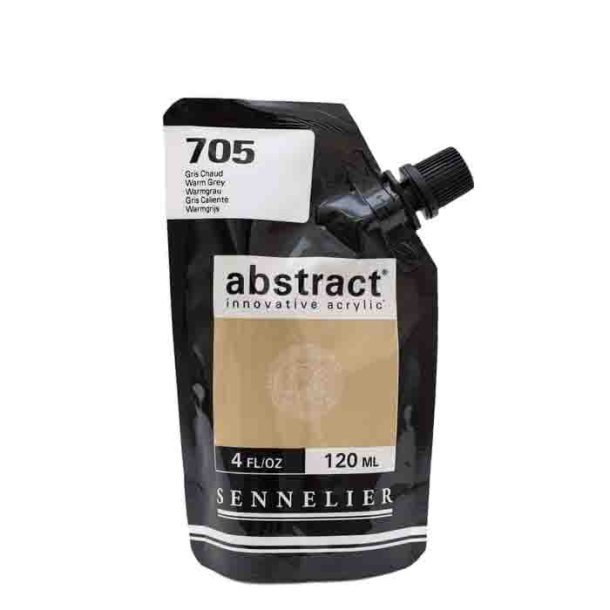 Sennelier Abstract Akrylfarve 705 Warm Grey 120 ml