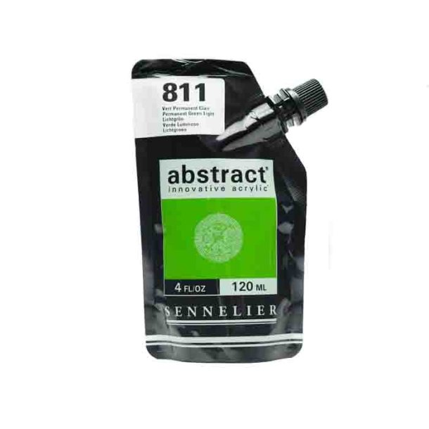 Sennelier Abstract Akrylf&auml;rg 811 Permanent Green Light 120ml 