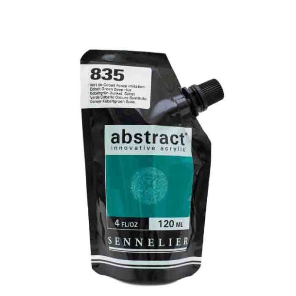 Sennelier Abstract Akrylfarve 835 Cobalt Green Deep 120 ml