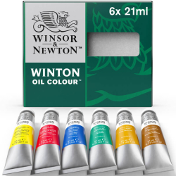 Winsor &amp; Newton Oil Colour Tube Set 6 x 21 ml