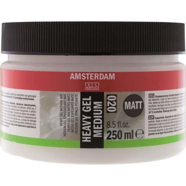 Amsterdam Gel Medium Heavy Matt - 250 ml