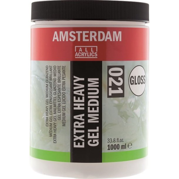 Amsterdam Gel Medium Extra Heavy Gloss - 1000 ml