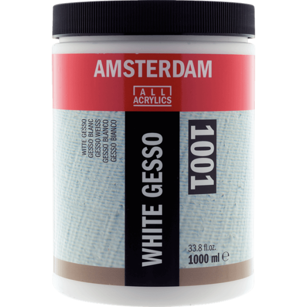 Amsterdam Gesso hvid - 1000 ml