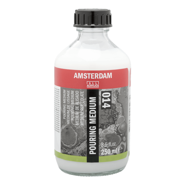FALSK sanger strømper Amsterdam Pouring Medium i 250 ml | Gør akrylmaling mere flydende med dette  produkt, bestil her