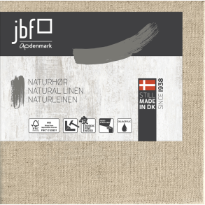Blindramme galleri med Naturhr / klar coating Lrred