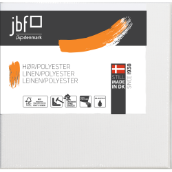 Blindramme bred med organisk hrlrred (store strrelser)