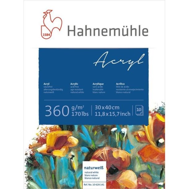 Hahnem&uuml;hle akrylblock 360g 30x40 cm