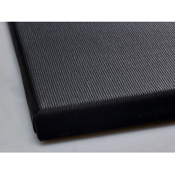 Blindramme galleri med Sort Bomuld Polyester Lrred (store strrelser)