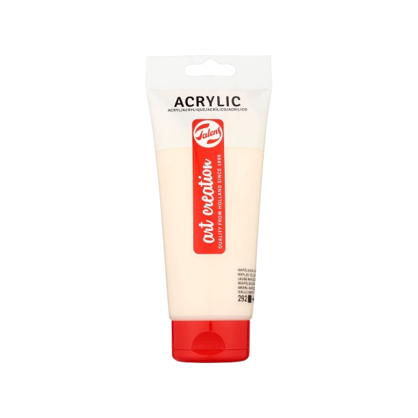 Art Creation akrylmaling 292 Neapel gul rd ljus - 200 ml