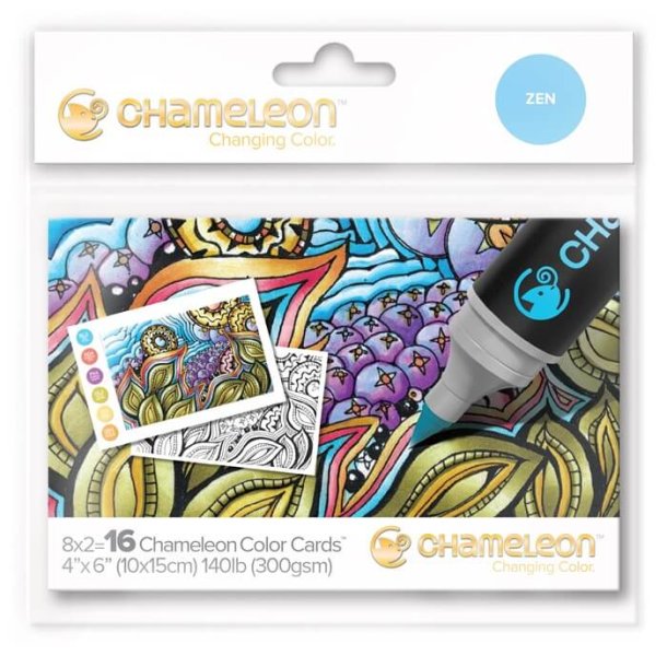 Chameleon Zen Color Cards