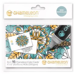 Chameleon Mini Mandalas Color Cards