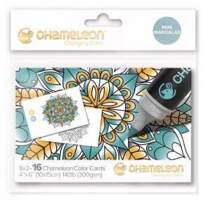 Chameleon Mini Mandalas Color Cards