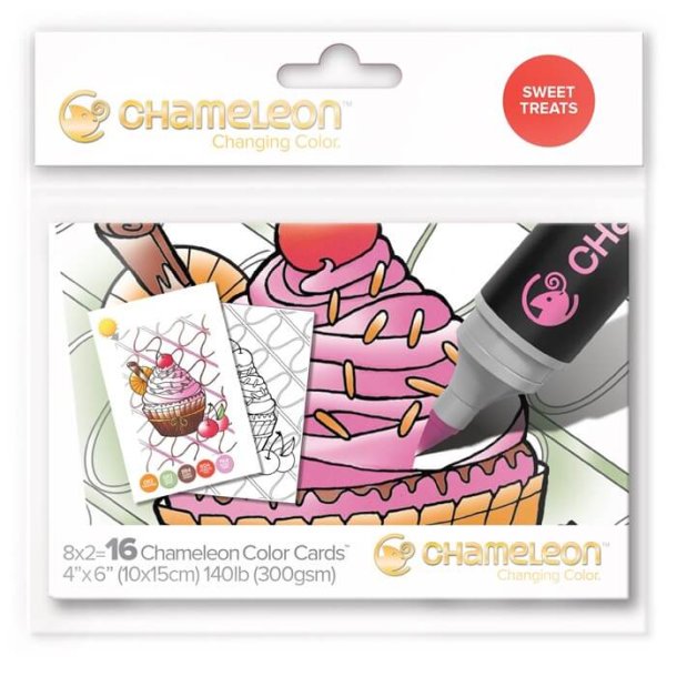 Chameleon Sweet Treats Color Cards