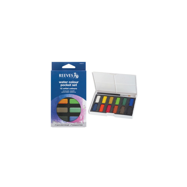 Reeves Watercolour 12 Pochet set