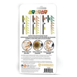 Fineliners 6 Pen Nature Colors Set