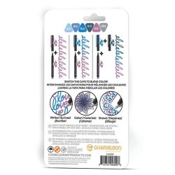 Fineliners 6 Pen Cool Colors Set